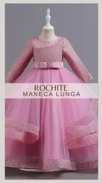 Rochii fete cu maneca lunga de toamna si iarna