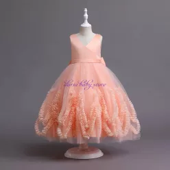 Rochita  Maris 5 -12 ani lunga orange