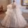 Rochita Albertine alba lunga cu inchidere tip corset 3-15 ani IN STOC
