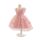 Rochita tulle roz pudra cu fluturi si trena 0-4 ani ocazie fetite Alezzia