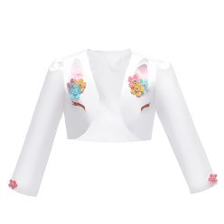 bolero Unicorn alb  3-12 ani IN STOC !
