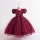 Rochie elegantă fetiță bordo Tania, 3-12 ani, cu paiete, fundiță și tulle voluminos