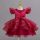 Rochii elegante fete sebare banchet rosie bordo Victoria 3-12 ani lungime medie