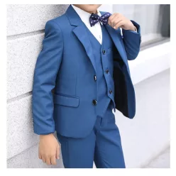 Costum baieti Rafael 3-16 ani albastru