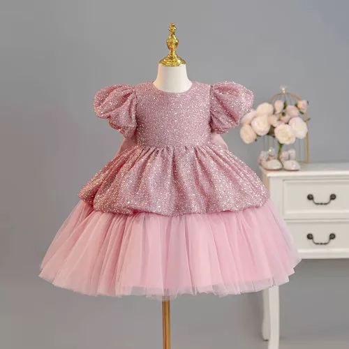 Rochita cu fluturi si tulle fetite verde Zelia 4-7 ani lungime medie 