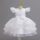 Rochii elegante fete sebare banchet alba Victoria 3-12 ani lungime medie