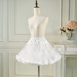Crinolina scurta tulle 45 cm pentru rochite lungime medie universala 