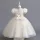 Rochie elegantă crem fetițe 3-12 ani Tania cu paiete și tulle" title="Rochie elegantă crem fetițe Tania 3-12 ani cu paiete, tulle și fundiță