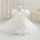 Rochie de ocazie pentru fetite 1-5 ani Serena alba lungime medie