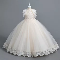 Rochita  Emily 4-15 ani crem lunga 