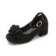 Pantofi fetite Berta cu toc 27-27 negru 