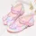 Pantofi cu toc fetite curcubeu eleganti glitter Livet 25-38 