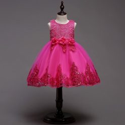 Rochita  Ana 3-12 ani roz fucsia, 77 cm lungime IN STOC !