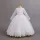 Rochie Misha alba 3-10 ani broderie si maneca lunga
