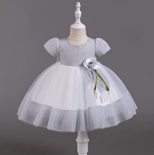 Rochita eleganta fete alba Limea 2-8 ani lungime medie